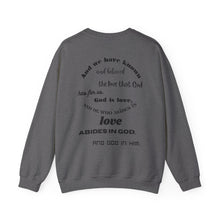 Load image into Gallery viewer, Abides in Love Unisex Heavy Blend™ Crewneck Sweatshirt
