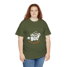 Load image into Gallery viewer, Halloween  Hey Boo Tshirt