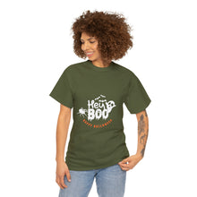 Load image into Gallery viewer, Halloween  Hey Boo Tshirt