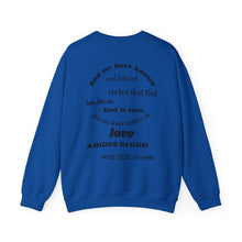 Load image into Gallery viewer, Abides in Love Unisex Heavy Blend™ Crewneck Sweatshirt