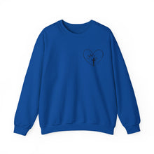 Load image into Gallery viewer, Abides in Love Unisex Heavy Blend™ Crewneck Sweatshirt