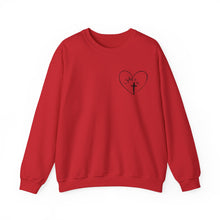 Load image into Gallery viewer, Abides in Love Unisex Heavy Blend™ Crewneck Sweatshirt