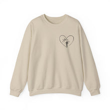 Load image into Gallery viewer, Abides in Love Unisex Heavy Blend™ Crewneck Sweatshirt