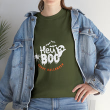 Load image into Gallery viewer, Halloween  Hey Boo Tshirt