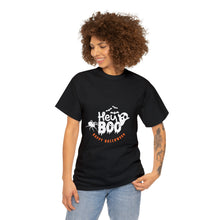 Load image into Gallery viewer, Halloween  Hey Boo Tshirt