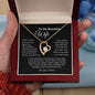 To My Beautiful Wife Forever Love Necklace
