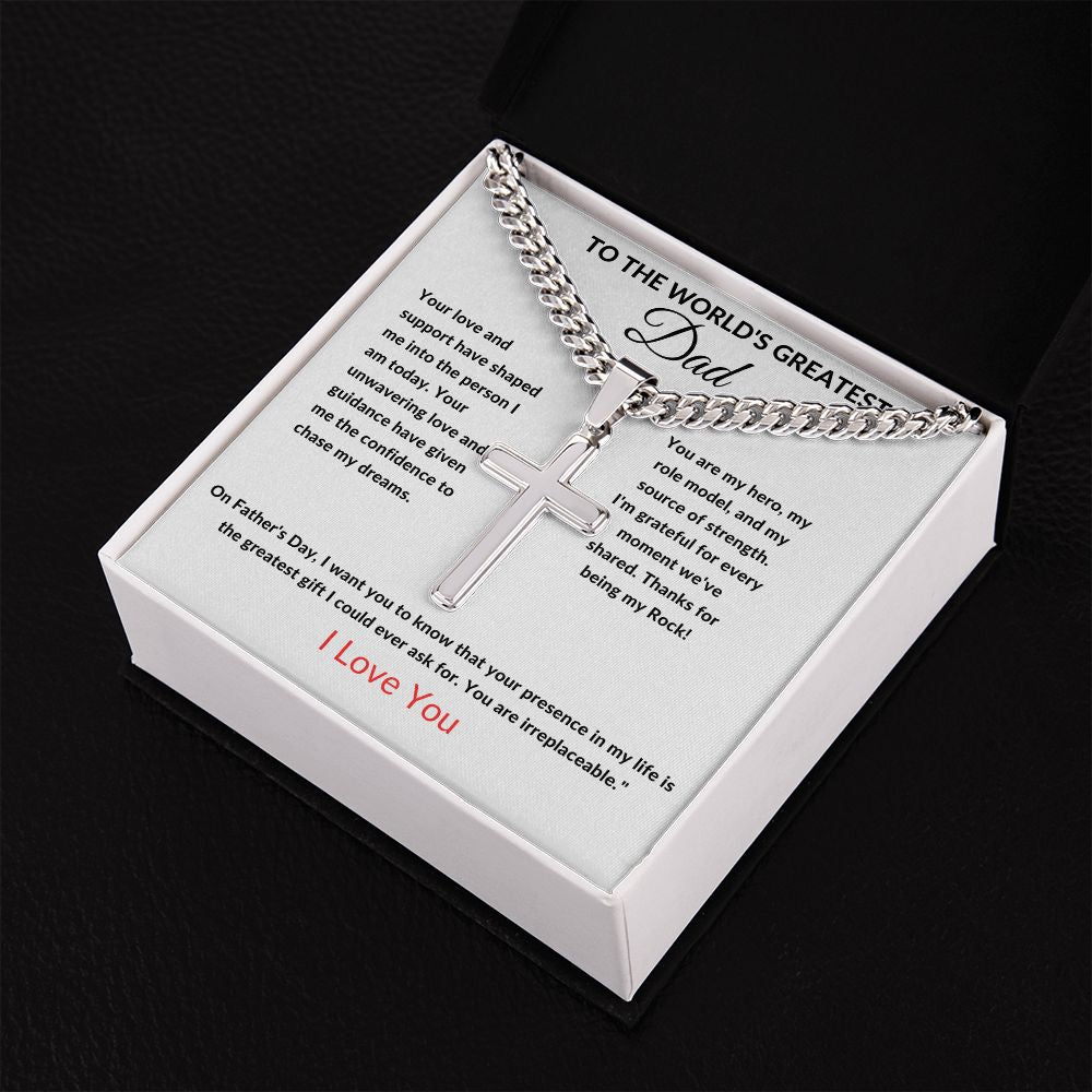 Worlds Greatest Dad Necklace
