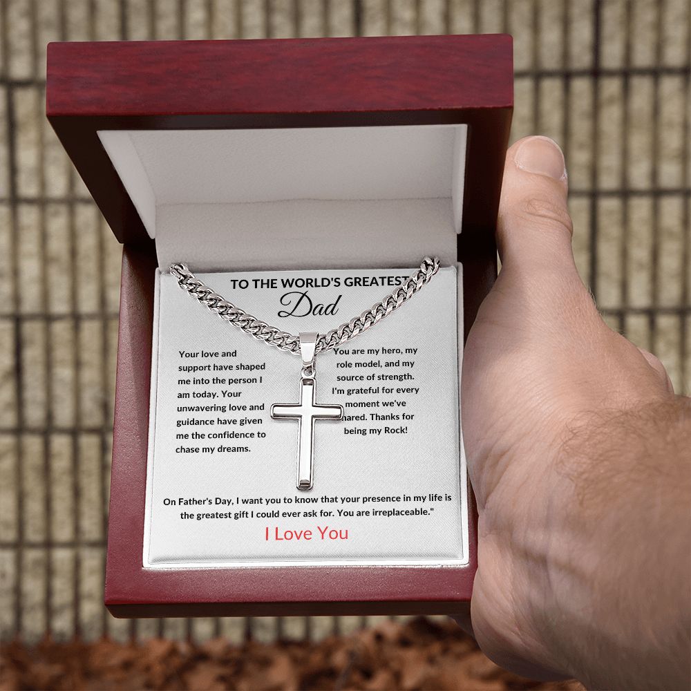 Worlds Greatest Dad Necklace
