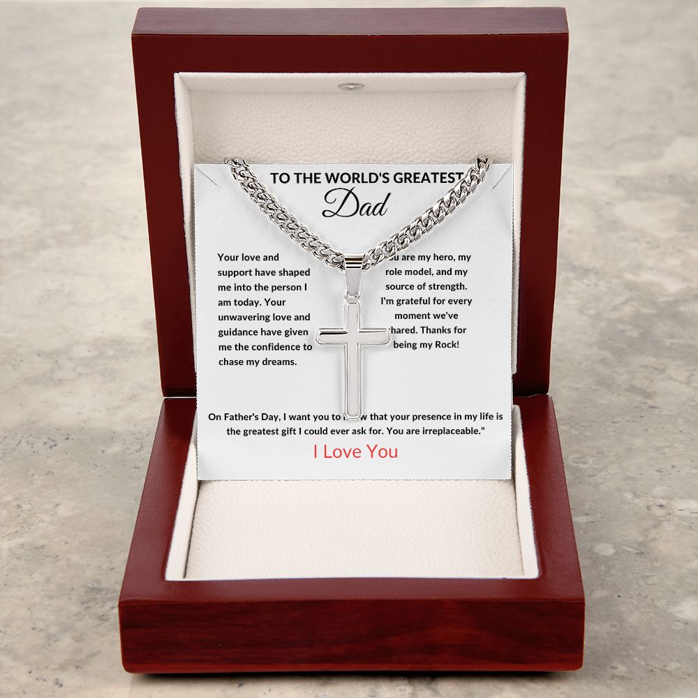 Worlds Greatest Dad Necklace