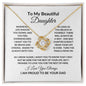 To My Beautiful Daughter | Love Knot
