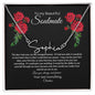 To My Soulmate Signature Name Necklace