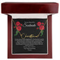 To My Soulmate Signature Name Necklace