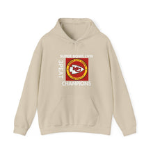 Load image into Gallery viewer, SUPER BOWL LVIII KC CHAMPS Unisex Heavy Blend™ Hooded Sweatshirt