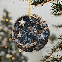 Load image into Gallery viewer, Christmas Ornament -3D Moon and Stars Acrylic Ornaments