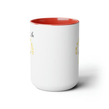 Load image into Gallery viewer, Grace of God Two-Tone Coffee Mugs, 15oz