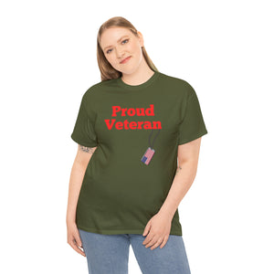 Proud Veteran Cotton Tee