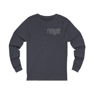 J112 Unisex Jersey Long Sleeve Tee