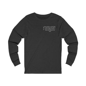 J112 Unisex Jersey Long Sleeve Tee