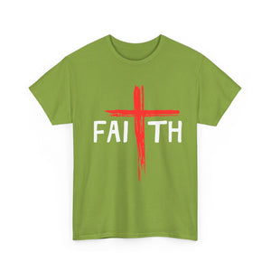 Faith Unisex Heavy Cotton Tee