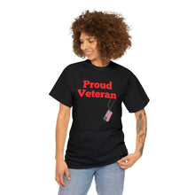 Load image into Gallery viewer, Proud Veteran Cotton Tee