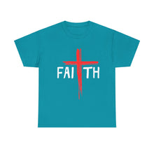 Load image into Gallery viewer, Faith Unisex Heavy Cotton Tee