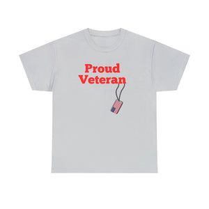 Proud Veteran Cotton Tee