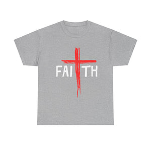 Faith Unisex Heavy Cotton Tee