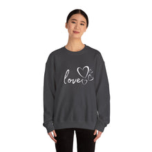 Load image into Gallery viewer, Love Unisex Heavy Blend™ Crewneck Sweatshirt