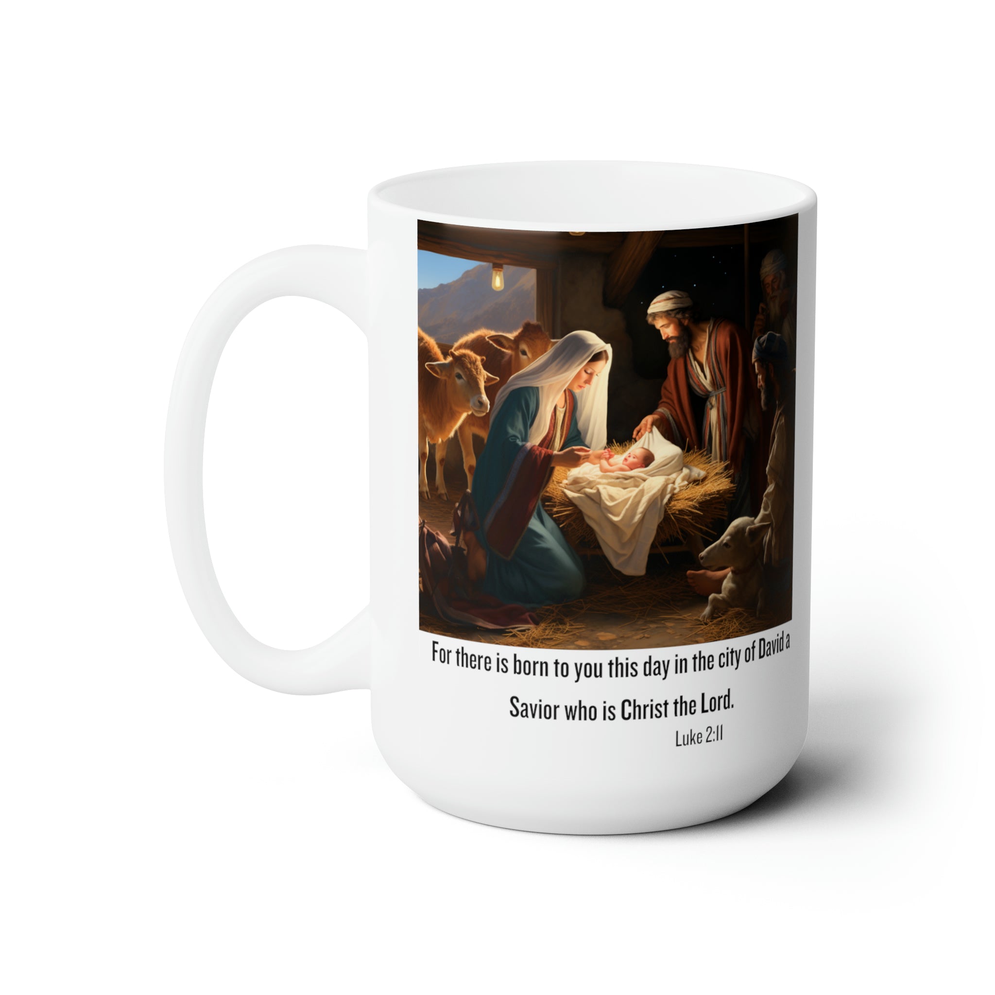 A Child is Born Ceramic Mug 15oz