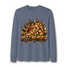 Load image into Gallery viewer, JP3 Training Long Sleeve Tee — Basketball Crown Logo