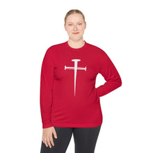 Load image into Gallery viewer, Nail Cross Unisex Lightweight Long Sleeve Tee