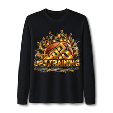 Load image into Gallery viewer, JP3 Training Long Sleeve Tee — Basketball Crown Logo