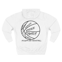 Load image into Gallery viewer, Basketball Script Hoodie — "Better Than Basketball" Fleece Pullover
