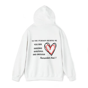 To the Person Behind Me Unisex Heavy Blend™ Hooded Sweatshirt