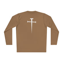 Load image into Gallery viewer, Nail Cross Unisex Lightweight Long Sleeve Tee