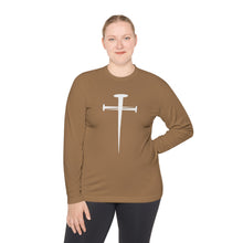 Load image into Gallery viewer, Nail Cross Unisex Lightweight Long Sleeve Tee