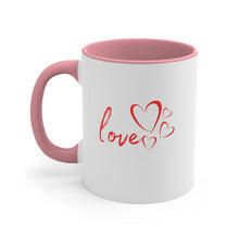 Load image into Gallery viewer, Love Accent Coffee Mug, 11oz