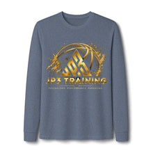 Load image into Gallery viewer, JP3 Training Long Sleeve Tee — Basketball Logo Performance Shirt