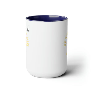 Grace of God Two-Tone Coffee Mugs, 15oz