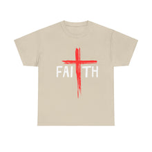 Load image into Gallery viewer, Faith Unisex Heavy Cotton Tee