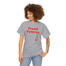 Load image into Gallery viewer, Proud Veteran Cotton Tee