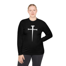 Load image into Gallery viewer, Nail Cross Unisex Lightweight Long Sleeve Tee