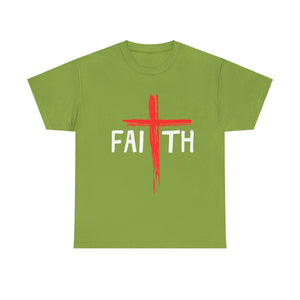 Faith Unisex Heavy Cotton Tee