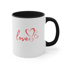 Load image into Gallery viewer, Love Accent Coffee Mug, 11oz