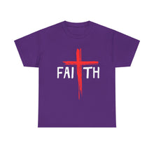 Load image into Gallery viewer, Faith Unisex Heavy Cotton Tee