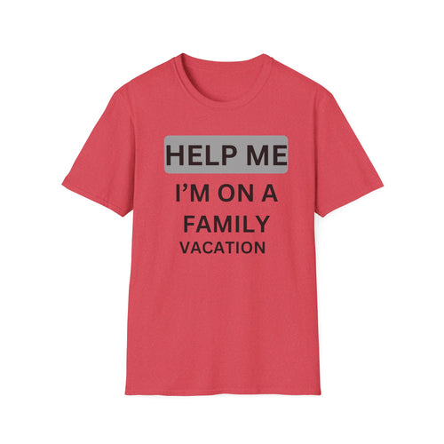 Help Me Vacation Unisex Softstyle T-Shirt