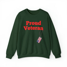 Load image into Gallery viewer, Proud Veteran Crewneck Sweatshirt