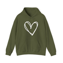 Load image into Gallery viewer, Heart Unisex Heavy Blend™ Hooded Sweatshirt