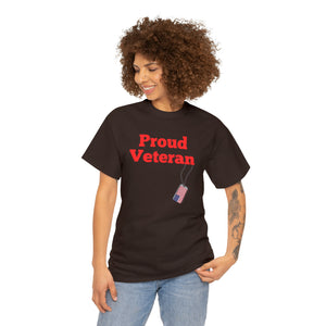 Proud Veteran Cotton Tee