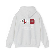 Load image into Gallery viewer, SUPER BOWL LVIII KC CHAMPS Unisex Heavy Blend™ Hooded Sweatshirt